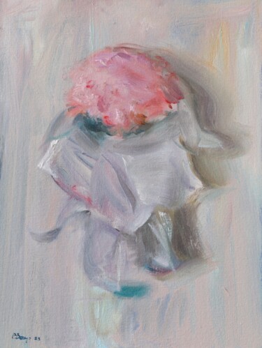 Painting titled ""Bouquet"" by Vladislav Zdor, Original Artwork, Oil