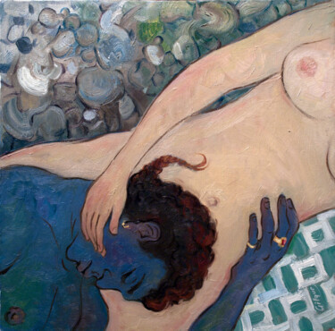 Картина под названием "Dream" - Владлен Гильгур, Подлинное произведение искусства, Масло