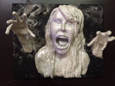 Scultura intitolato "The Rage" da Vladlotus Sculptor, Opera d'arte originale