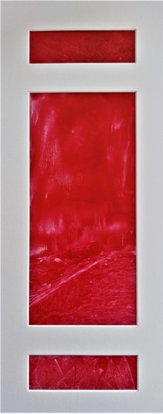 Pintura intitulada "Les Terres Rouges" por Véronique Lenfant, Obras de arte originais, Óleo