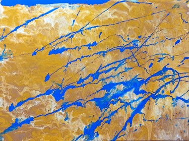 Картина под названием "Dynamic" - Voin, Подлинное произведение искусства, Акрил Установлен на Деревянная рама для носилок