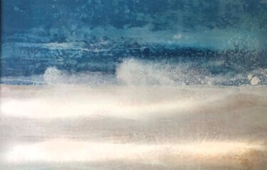 Painting titled "North Sea" by Volha Umerankova, Original Artwork, Acrylic