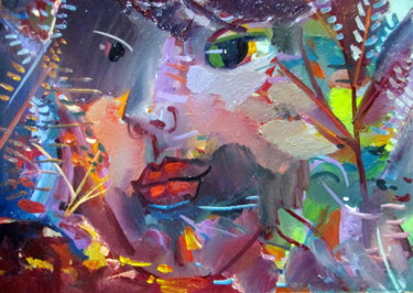 Картина под названием "композиция-007 из с…" - Владимир Черемных, Подлинное произведение искусства, Масло