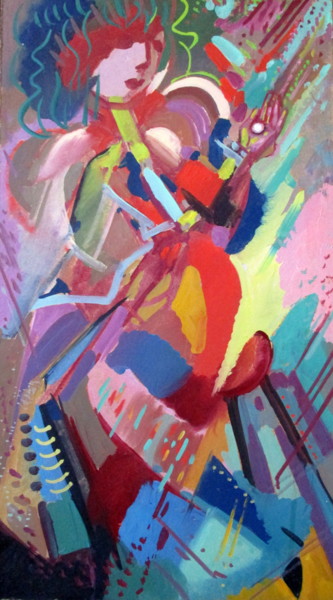Картина под названием "жемчужина" - Владимир Черемных, Подлинное произведение искусства, Масло