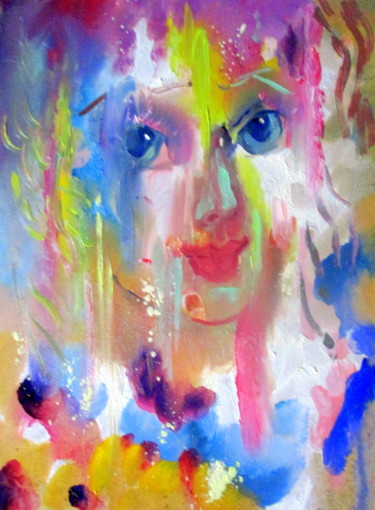 Картина под названием "в душе-005" - Владимир Черемных, Подлинное произведение искусства, Масло