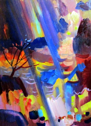 Картина под названием "==пробуждение==" - Владимир Черемных, Подлинное произведение искусства, Масло