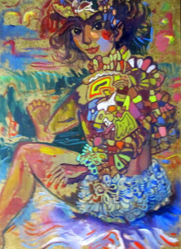 Картина под названием "без названия-0019-0…" - Владимир Черемных, Подлинное произведение искусства, Масло