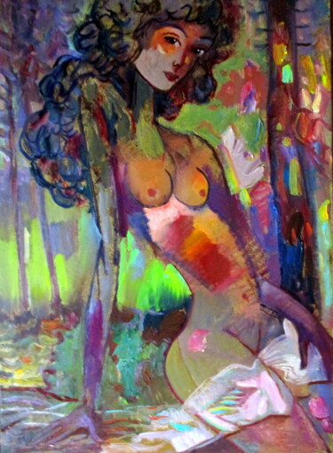Painting titled "год-22-ой" by Vladimir Cheremnykh, Original Artwork, Oil