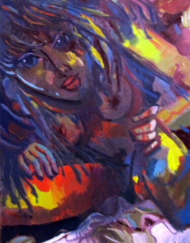 Картина под названием "24х30-ты ещё чего х…" - Владимир Черемных, Подлинное произведение искусства, Масло
