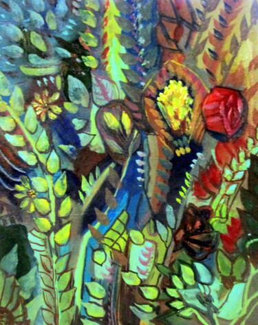 Картина под названием "=весна= 24х30" - Владимир Черемных, Подлинное произведение искусства, Масло
