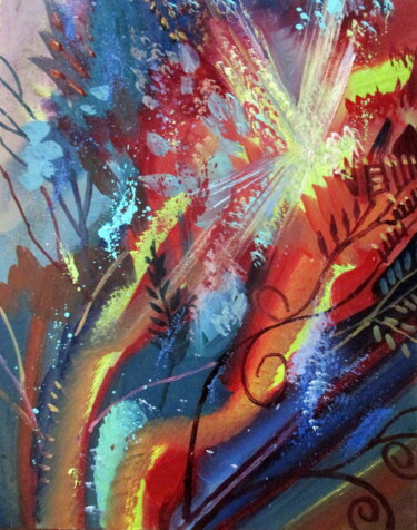 Картина под названием "=и ветер природу ук…" - Владимир Черемных, Подлинное произведение искусства, Масло