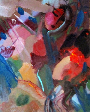 Картина под названием "=эротический этюд-0…" - Владимир Черемных, Подлинное произведение искусства, Масло