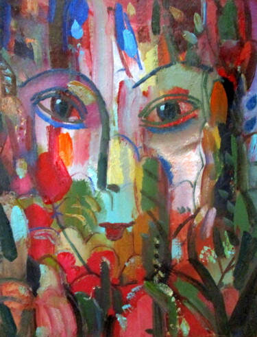 Картина под названием "=мечты и надежды...…" - Владимир Черемных, Подлинное произведение искусства, Масло