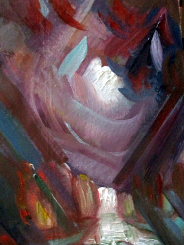 Картина под названием "=в горах=" - Владимир Черемных, Подлинное произведение искусства, Масло