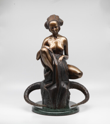 Escultura intitulada "abduction of europe" por Volodymyr Mykytenko, Obras de arte originais, Bronze