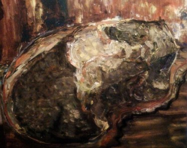 Painting titled "Bread" by Katrin Voschinskaya, Original Artwork