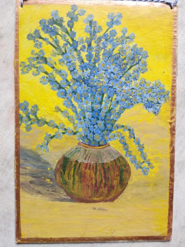 Painting titled "полевые цветы" by Vovs Melnik, Original Artwork