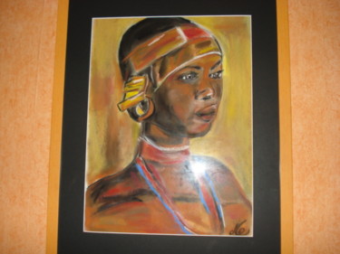 Drawing titled "africa" by Nicole Moretti, Original Artwork