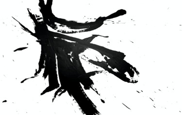 Black 151 x Peinture intitulée "Black 151 x" par Viktoriia Dmytriv, Œuvre d'art originale, Acrylique