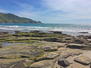 Fotografia intitulada "Stone waves.jpg" por Vanessa Rodrigues, Obras de arte originais