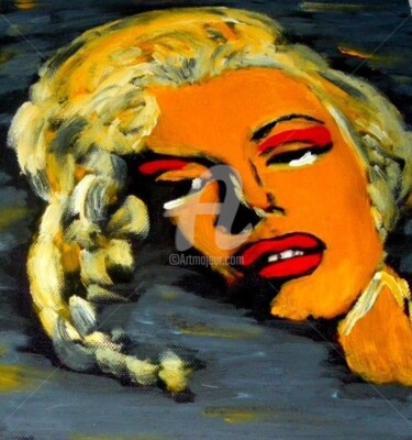 Painting titled "NORMA" by Vrineart, Original Artwork, Acrylic