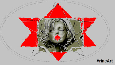 Digital Arts titled "Che Marilyn" by Vrineart, Original Artwork, Digital Painting
