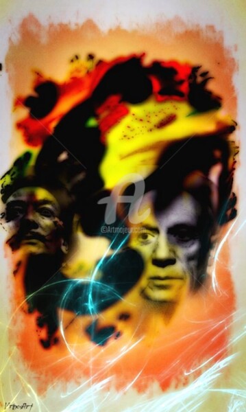 Digital Arts titled "Picasso vs Dali" by Vrineart, Original Artwork