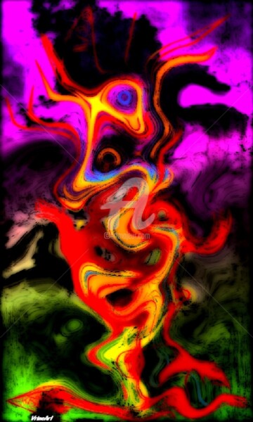 Digital Arts titled "Entre deux" by Vrineart, Original Artwork