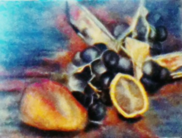 Pintura titulada "Fruits de saison 2" por Véroniq'S, Obra de arte original, Acrílico
