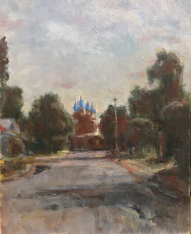 Malarstwo zatytułowany „Oil Painting On Can…” autorstwa Vsevolod Chistiakov, Oryginalna praca, Olej