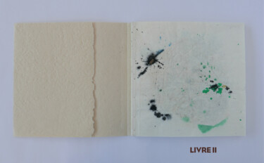 Druckgrafik mit dem Titel "L'ARBRE livre 2" von Vincent Sfg, Original-Kunstwerk, Collagraphie