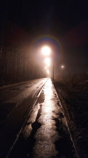 Fotografie mit dem Titel "Fog" von Valeriy Suetin, Original-Kunstwerk, Digitale Fotografie