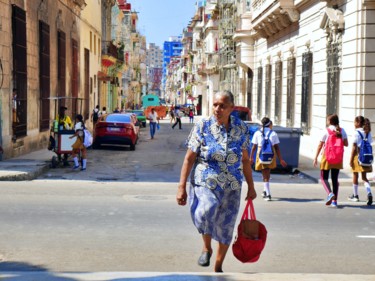 Photographie intitulée "La Havane 2095" par Thècle, Œuvre d'art originale, Photographie numérique