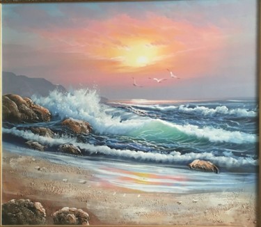 Картина под названием "Восход" - Вугар Мамедов, Подлинное произведение искусства