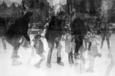 Fotografia intitolato ""Ice rink"" da Vukašin Delević, Opera d'arte originale, Fotografia digitale