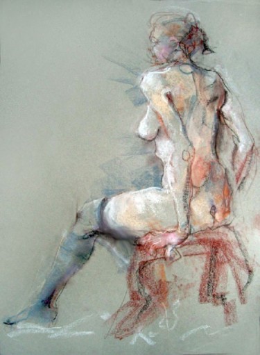Painting titled "Cabaret" by Raluca Vulcan, Original Artwork