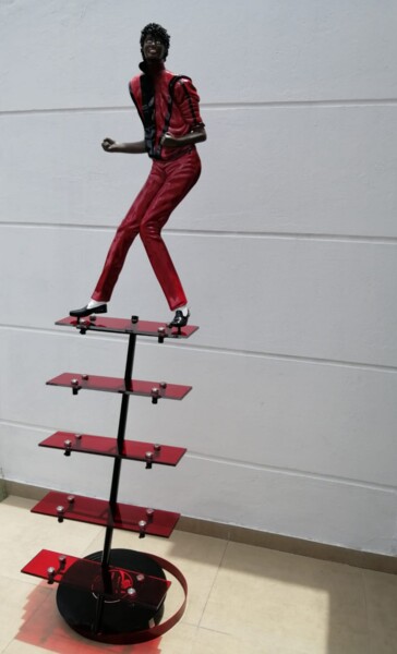 El rey del pop Escultura intitulada "El rey del pop" por Vurkovitsky, Obras de arte originais, Resina