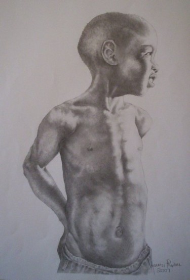 Drawing titled "Untitled" by Vusi Phailane, Original Artwork