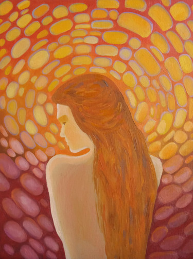 Картина под названием "On the sunset" - Вячеслав Диденко, Подлинное произведение искусства, Масло