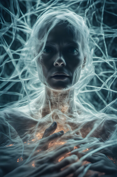 数字艺术 标题为“Illusion” 由Elena Vybiranets, 原创艺术品, AI生成的图像