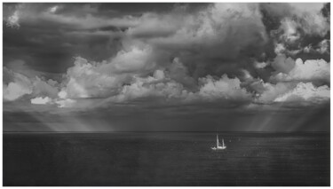 Fotografía titulada "The boat" por Vyga.Foto, Obra de arte original, Fotografía digital