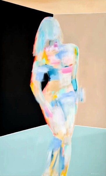 Картина под названием "In Light" - Wioletta Gancarz, Подлинное произведение искусства, Акрил