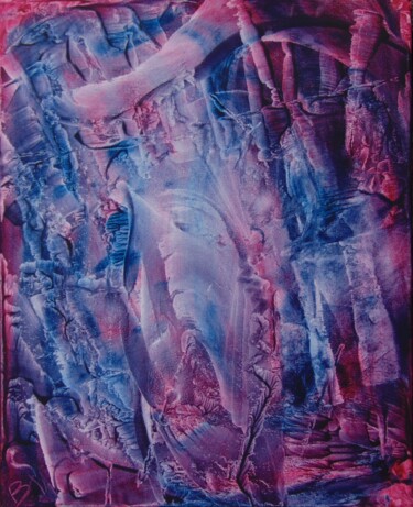 Malerei mit dem Titel "N°86" von Bernard Waechter, Original-Kunstwerk, Öl