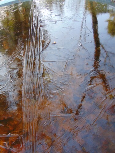 Photographie intitulée "glace01" par Bernard Waechter, Œuvre d'art originale, Photographie non manipulée