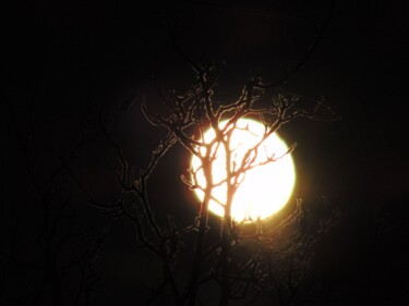 Photographie intitulée "lune4" par Bernard Waechter, Œuvre d'art originale, Photographie non manipulée