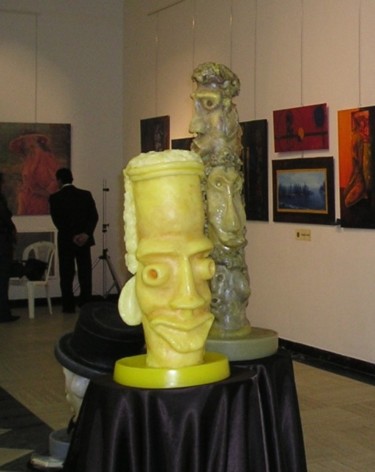 Sculpture titled "01" by Wakimwax, Original Artwork, Other