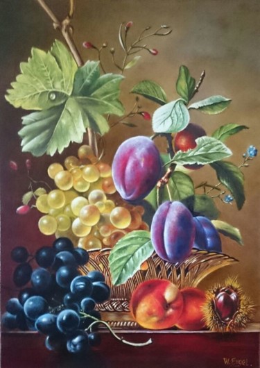 Malerei mit dem Titel "Colorful Diversity" von Waldemar Engelowski, Original-Kunstwerk, Öl