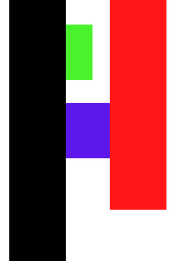 The "H" Color. Arts numériques intitulée "The "H" Color." par Waldemir Espíndola, Œuvre d'art originale, Collage numérique