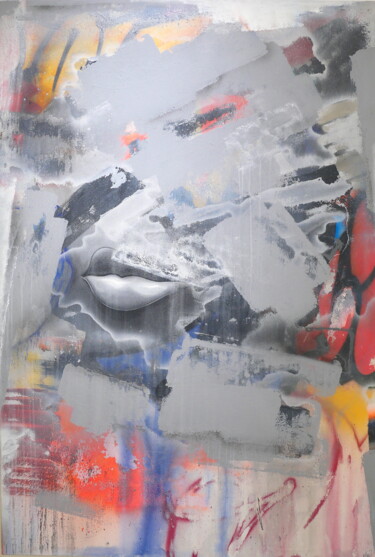 "Urban Desire" başlıklı Tablo Walker Valentin (Allias) tarafından, Orijinal sanat, Akrilik