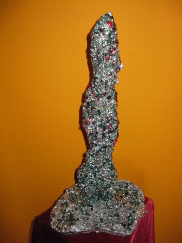 Sculpture intitulée "sculpture étain" par Gilles Bellagamba, Œuvre d'art originale, Verre